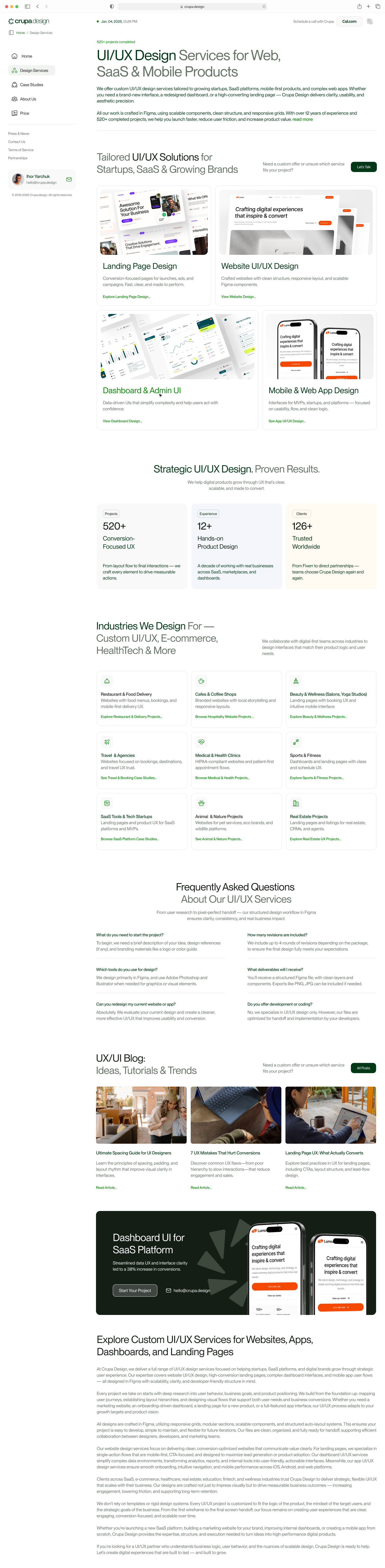 Design overlay